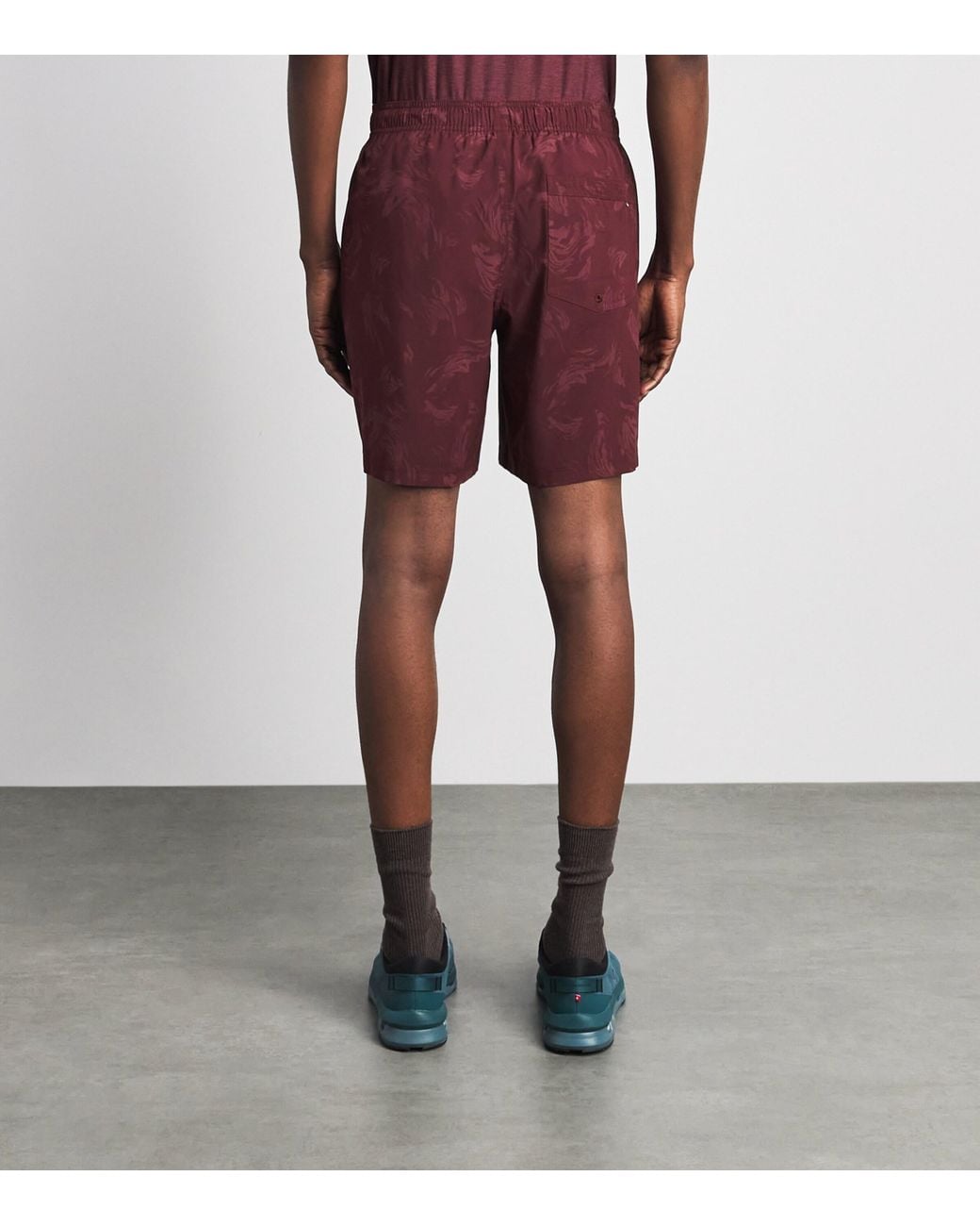 vuori Purple 7' Lined Kore Shorts for men