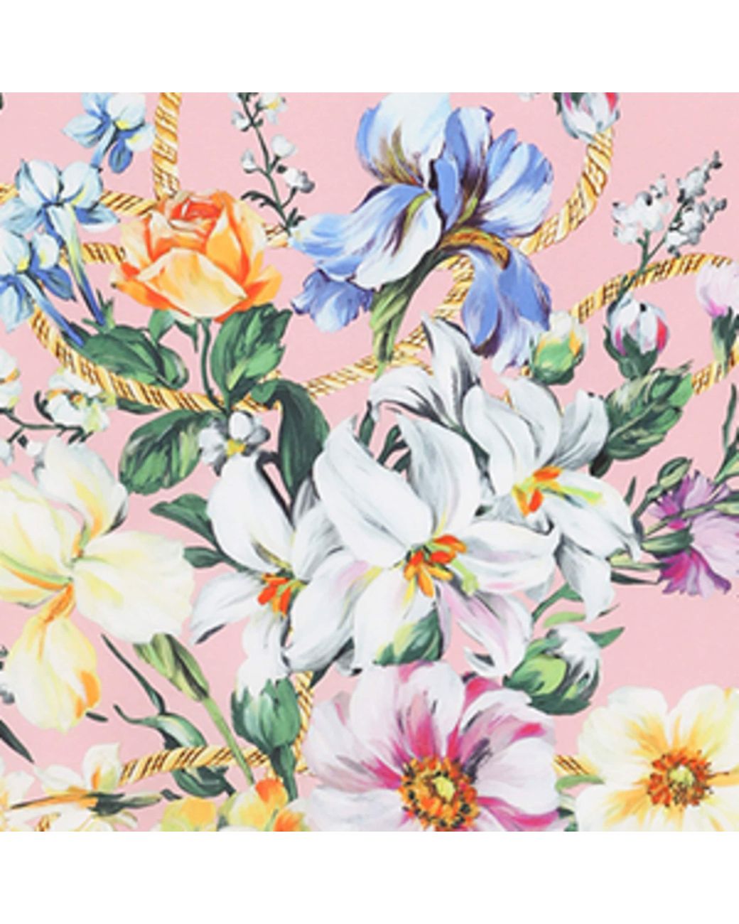Dolce & Gabbana Multicolor Silk Floral Foulard