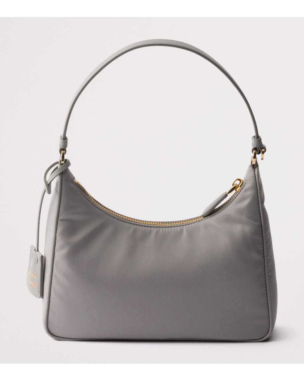 Prada Gray Re-Nylon Re-Edition 2005 Shoulder Bag