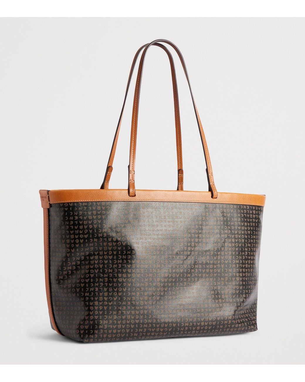 Balenciaga Pink Medium Coated Canvas Select Tote Bag