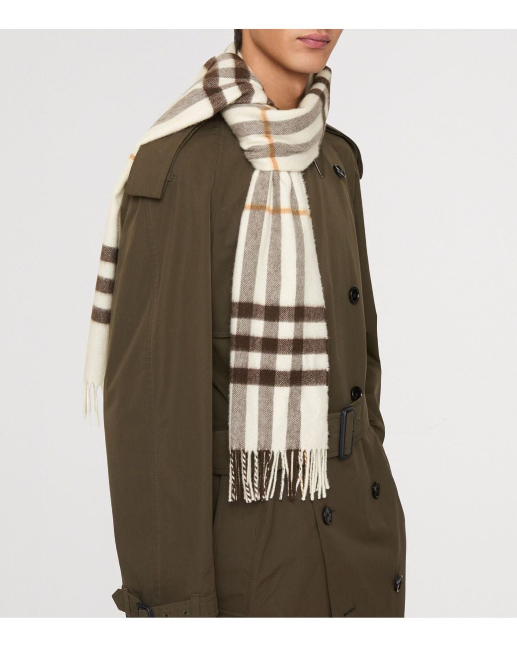 Burberry Natural Scarves