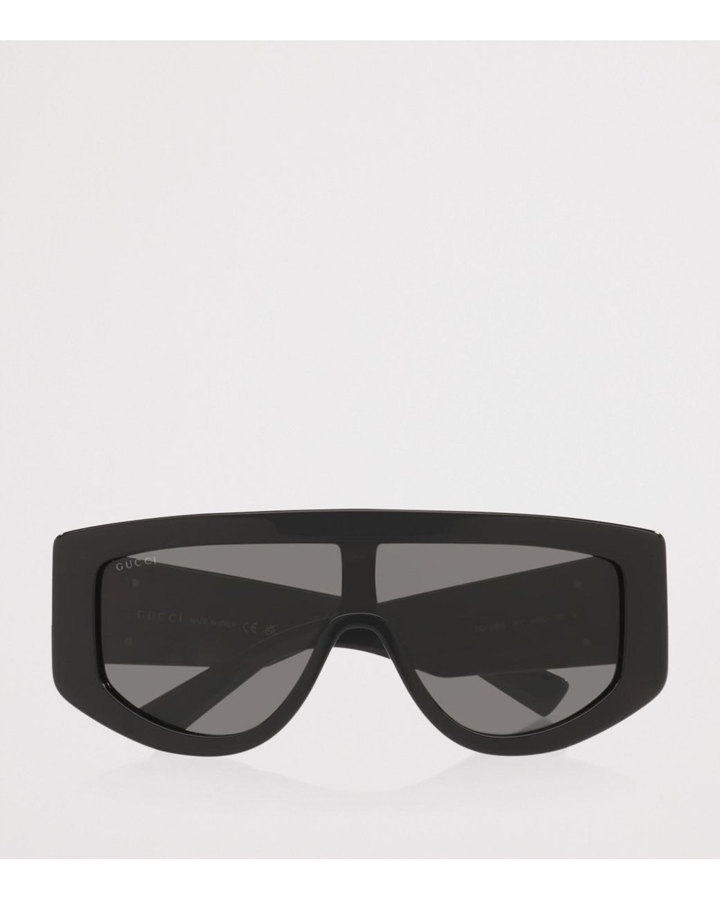 Gucci Gray Irregular Sunglasses