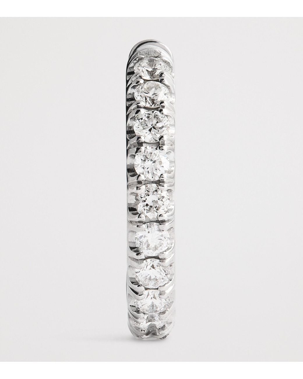 Spinelli Kilcollin Metallic Micro And Diamond Single Hoop Earring