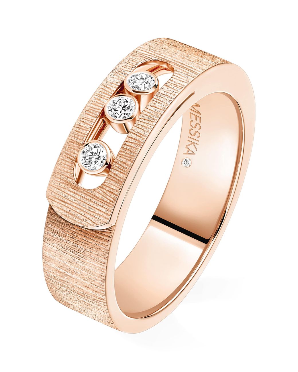 Messika Metallic Move Noa Diamond And Chiselled Ring