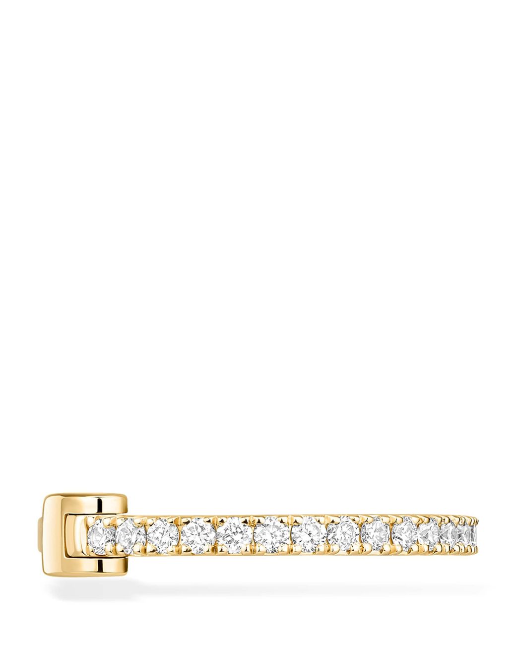 Messika Natural Gatsby And Diamond Ear Cuff