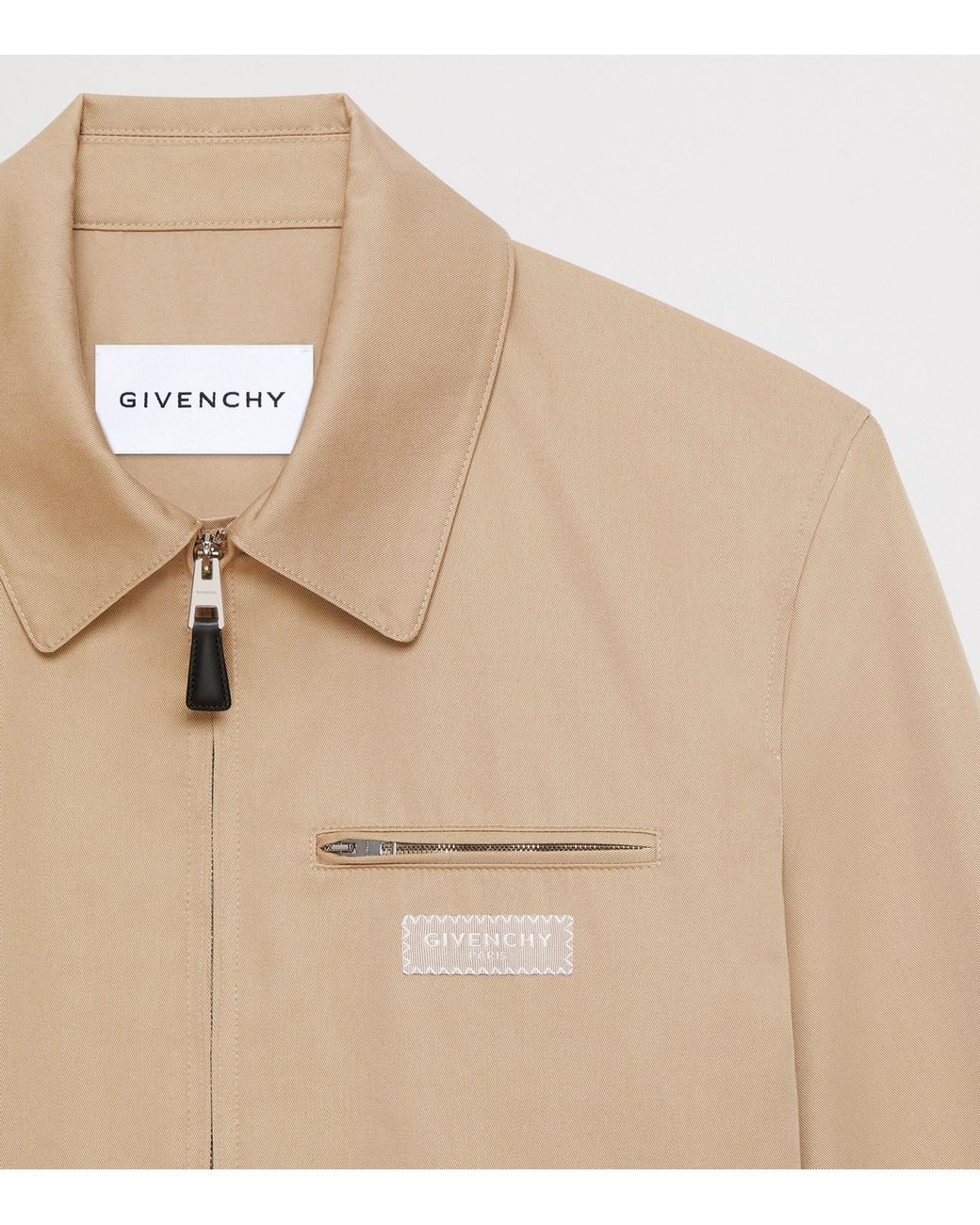 Givenchy Natural Cotton Harrington Jacket for men