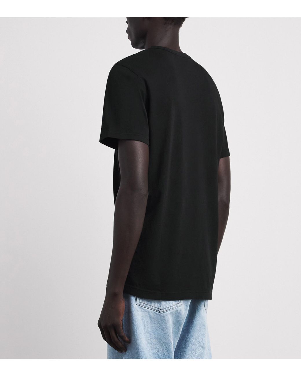 Citizens of Humanity Black Organic Cotton Everyday T-Shirt for men