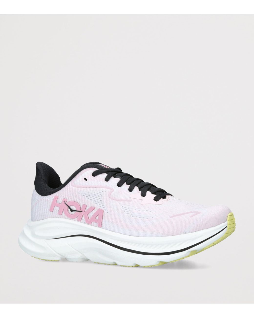 Hoka One One White Clifton 10 Trainers