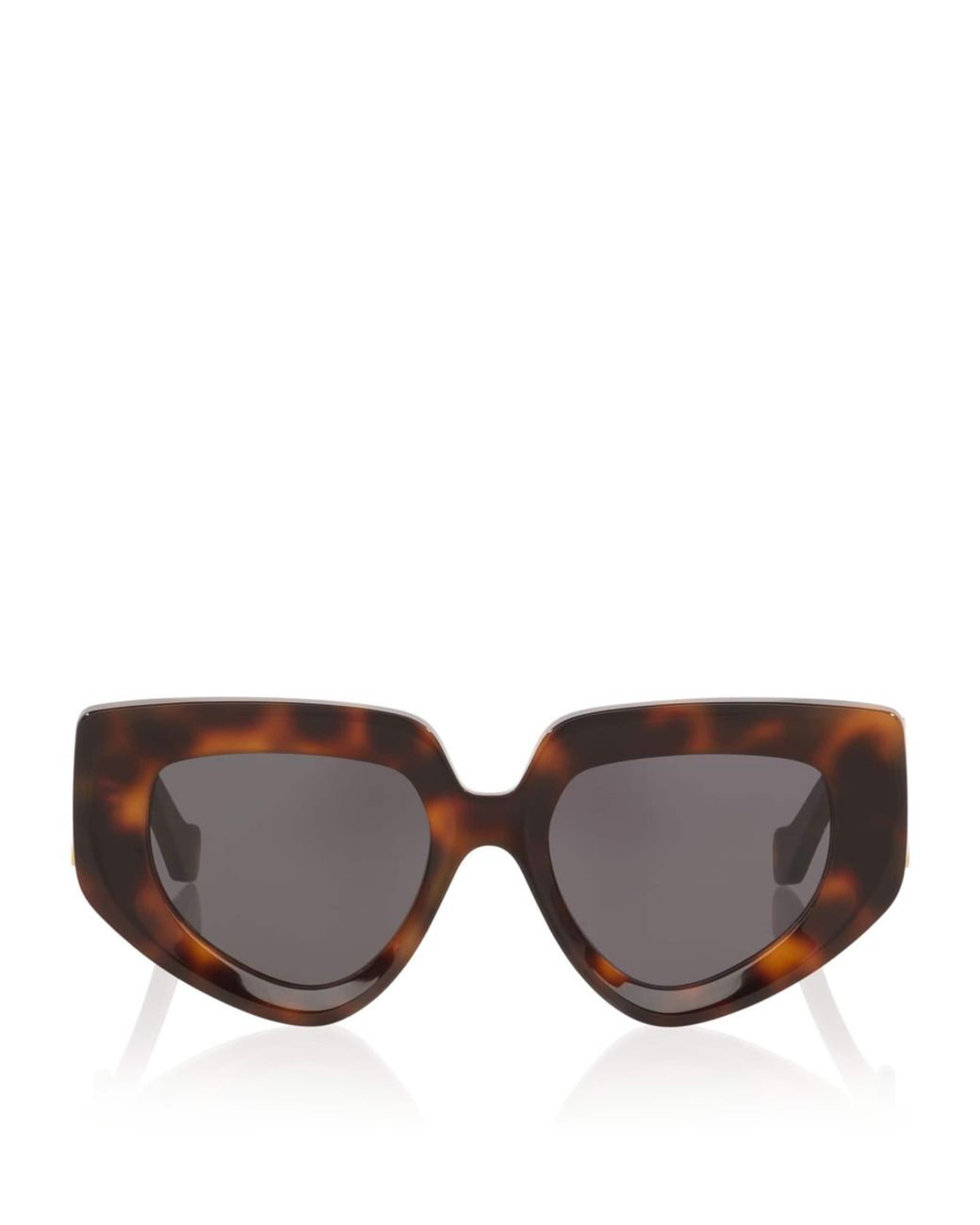 Loewe Brown Anagram Diamond Sunglasses