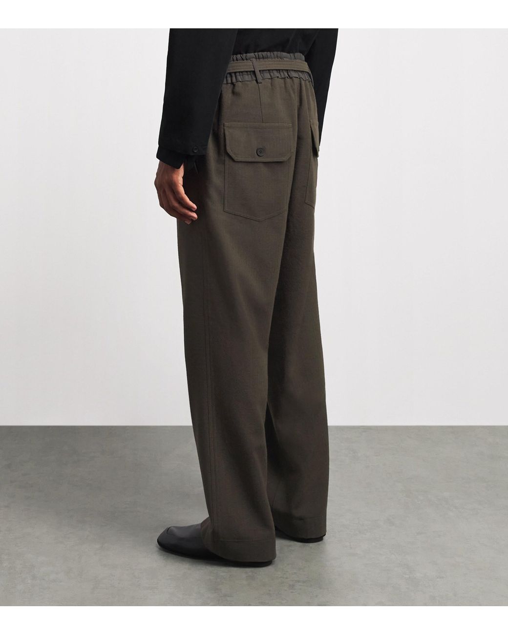 Craig Green Gray Cotton Utility Trousers for men
