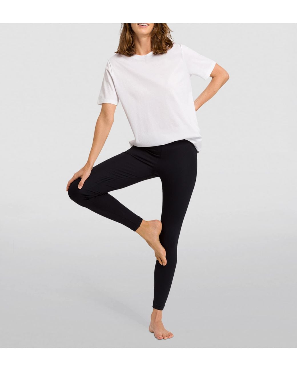 Hanro White Natural Living Short-Sleeved T-Shirt