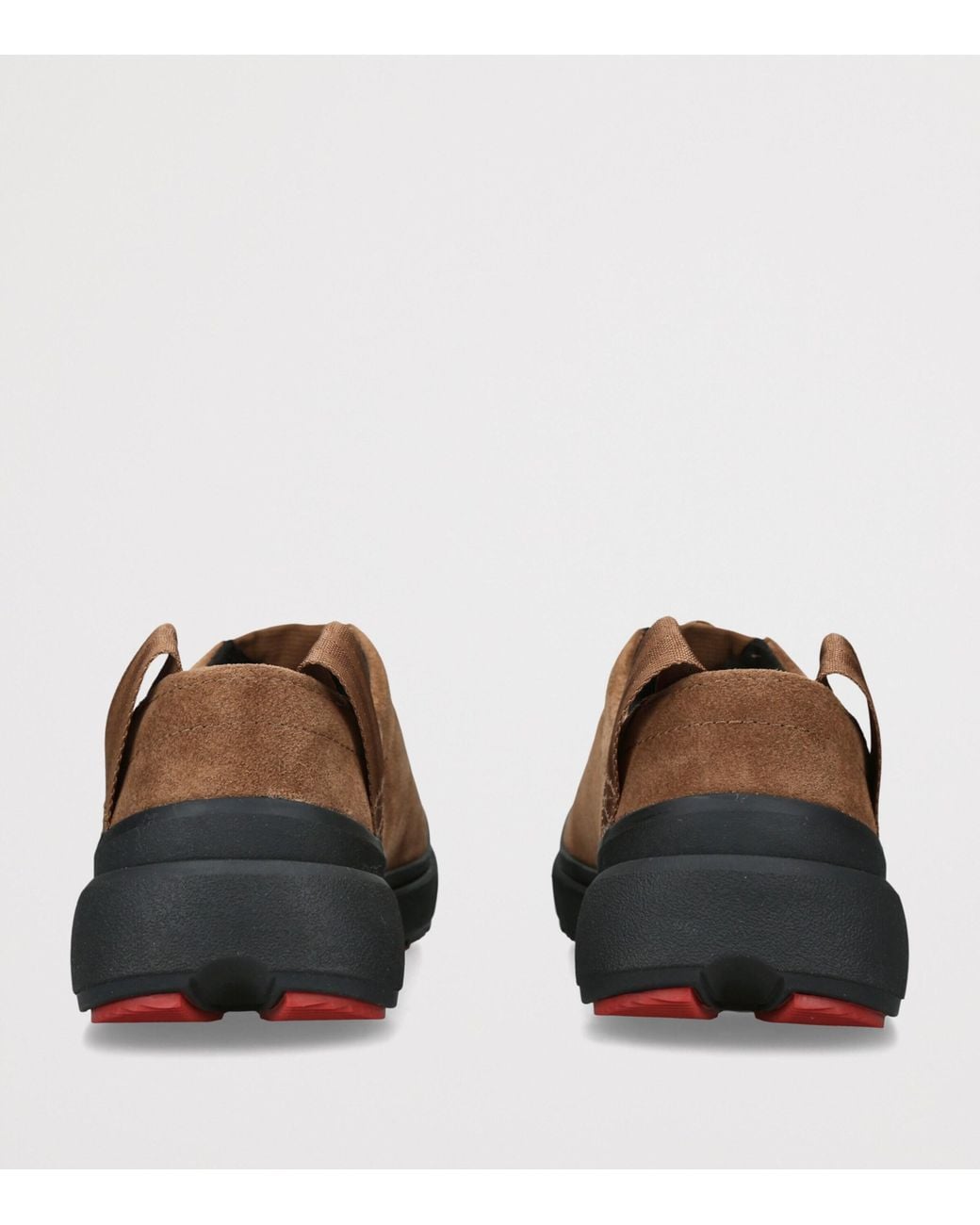 Ugg Brown Suede Outpost Slip-On Shoes for men