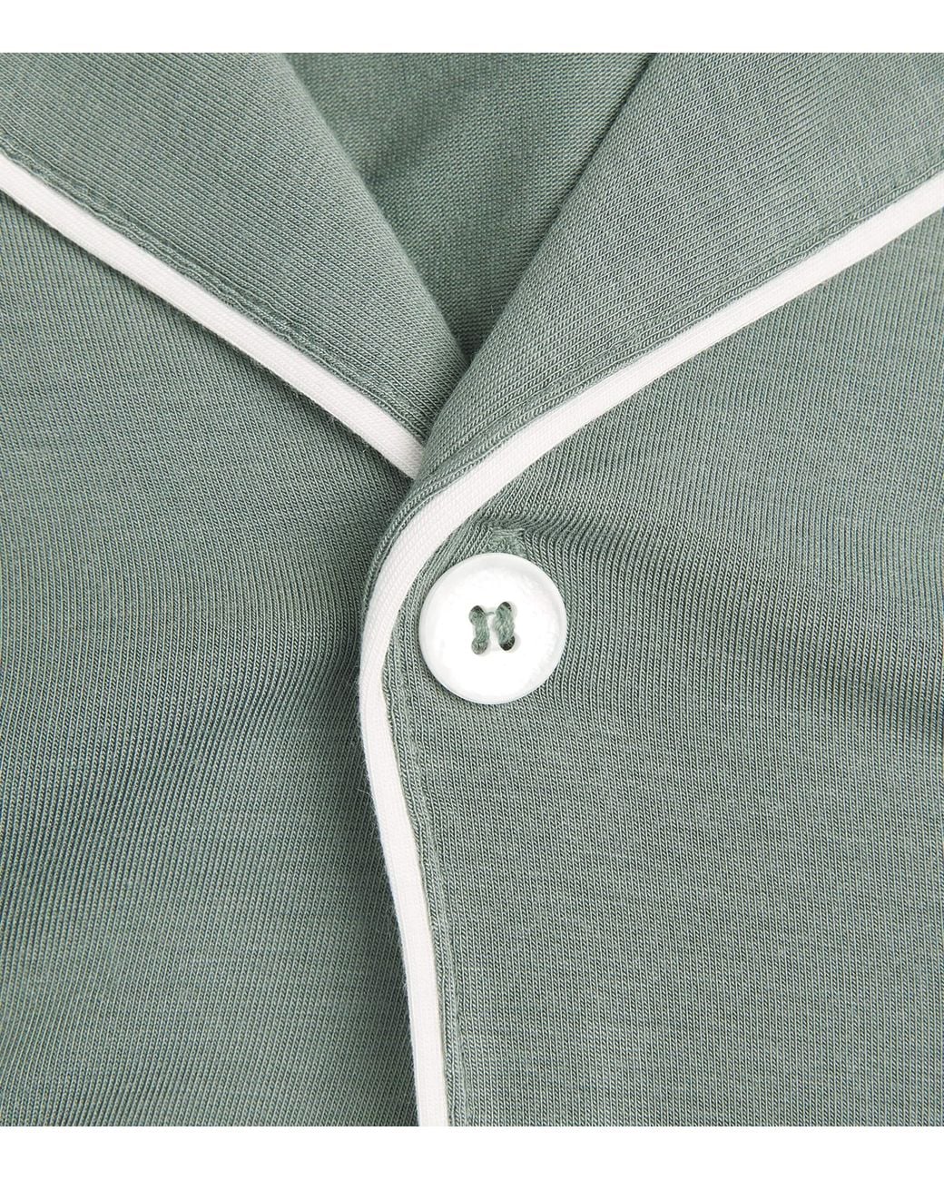 Eberjey Green Modal William Long Pyjama Set for men