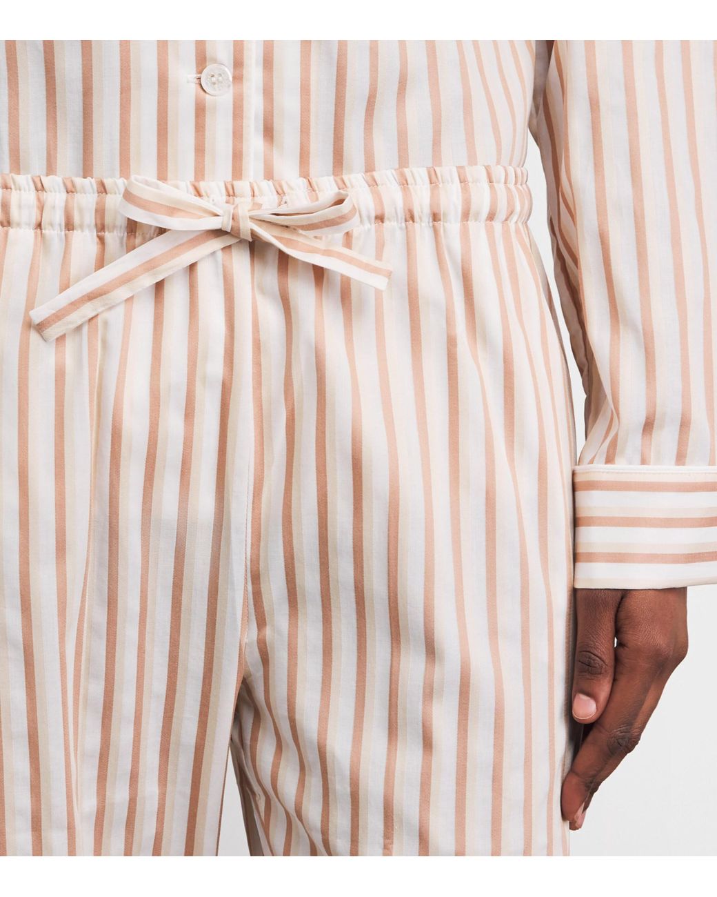 Derek Rose Multicolor Cotton Capri Pyjama Set