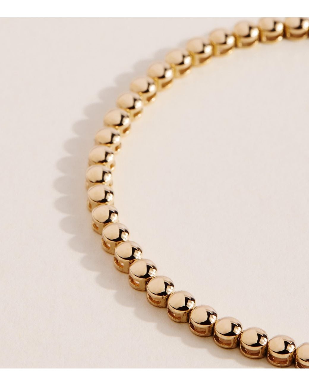 Jennifer Meyer Metallic Mini Tennis Bracelet