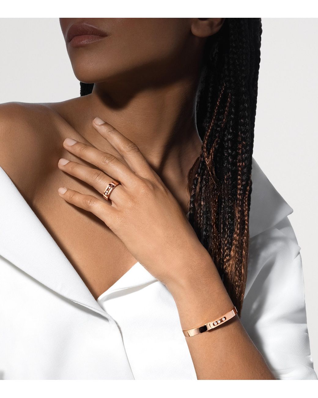 Messika Natural Move Noa And Diamond Bangle