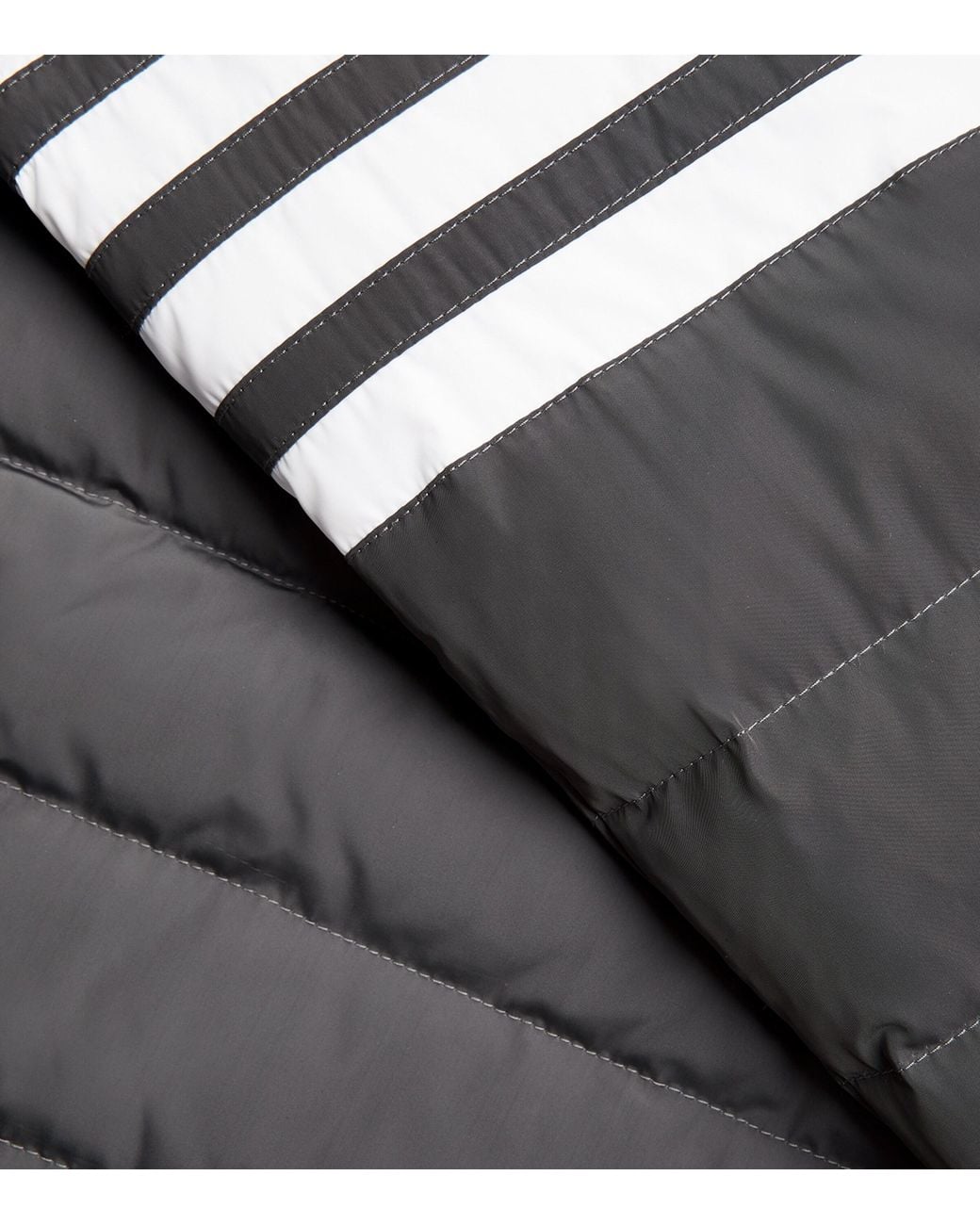 Thom Browne Gray Down-Filled Puffer Jacket