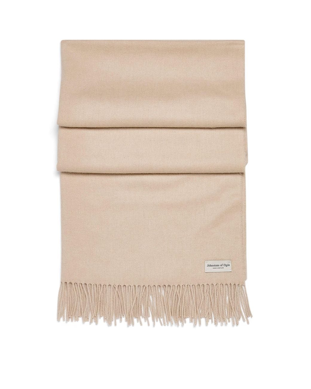 Johnstons Natural Cashmere Wide Scarf