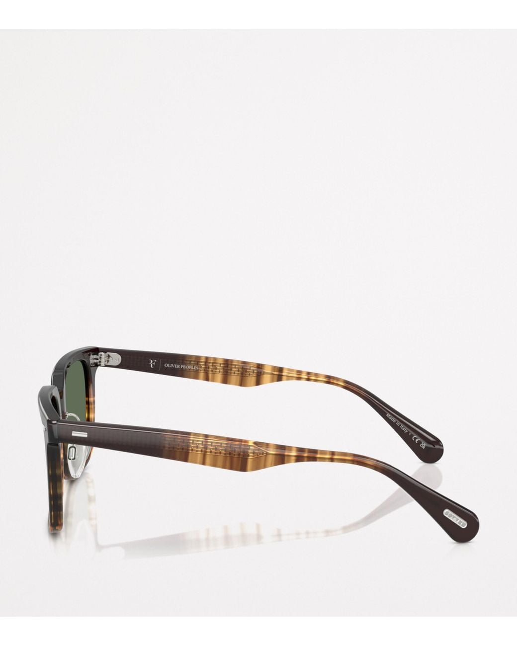 Oliver Peoples Green Rectangular Mr. Federer Ii Sunglasses for men