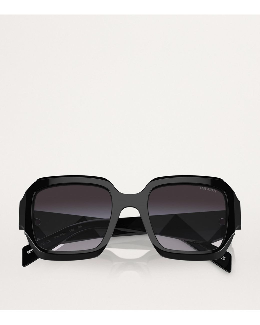 Prada Black Acetate 0Pr 28Zs Sunglasses