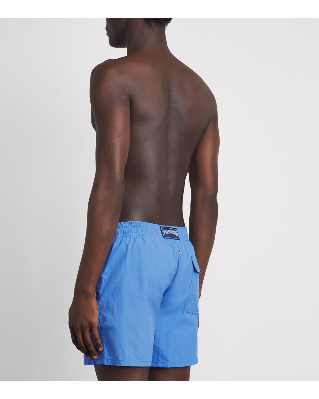 Vilebrequin Blue Starfish Embroidered Moorea Swim Shorts for men