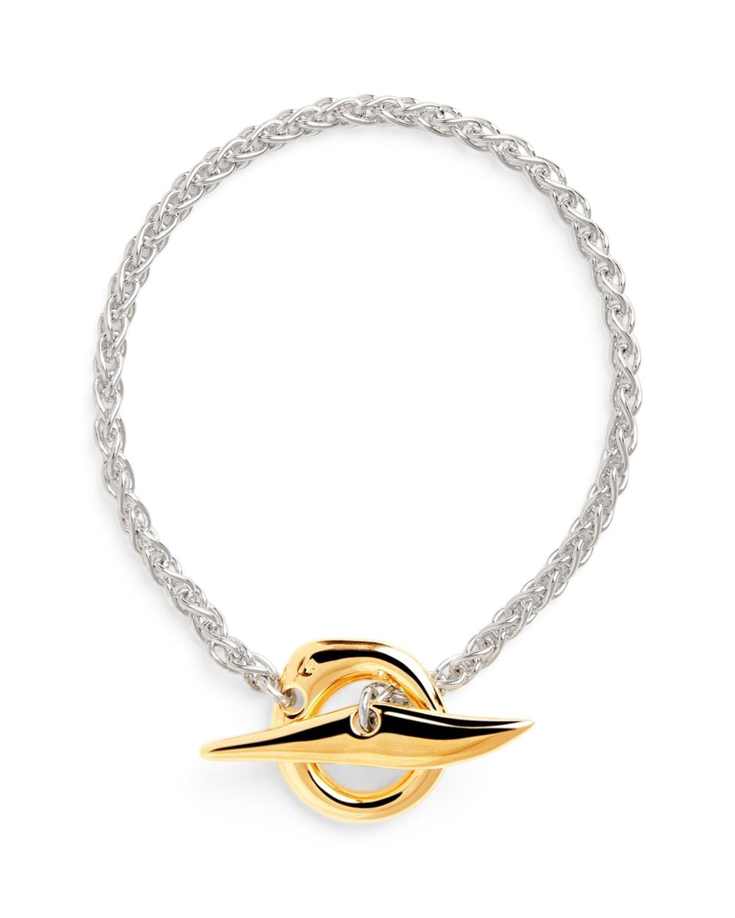 Tom Wood Metallic Sterling And Robin Bracelet for men