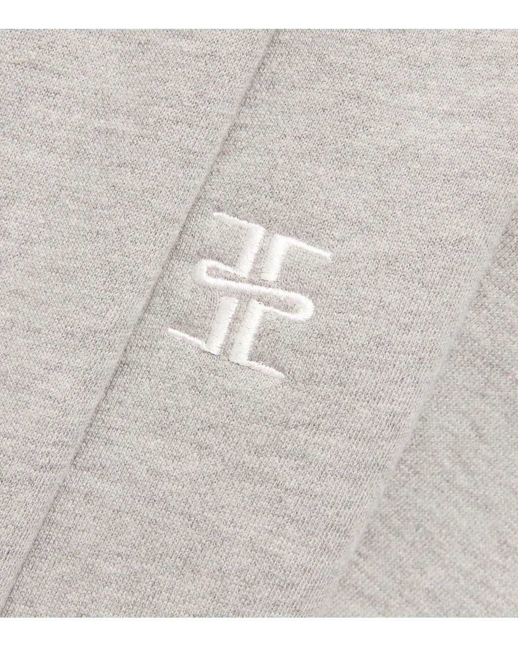 ÉTERNE Gray Cotton-Modal Sweatpants
