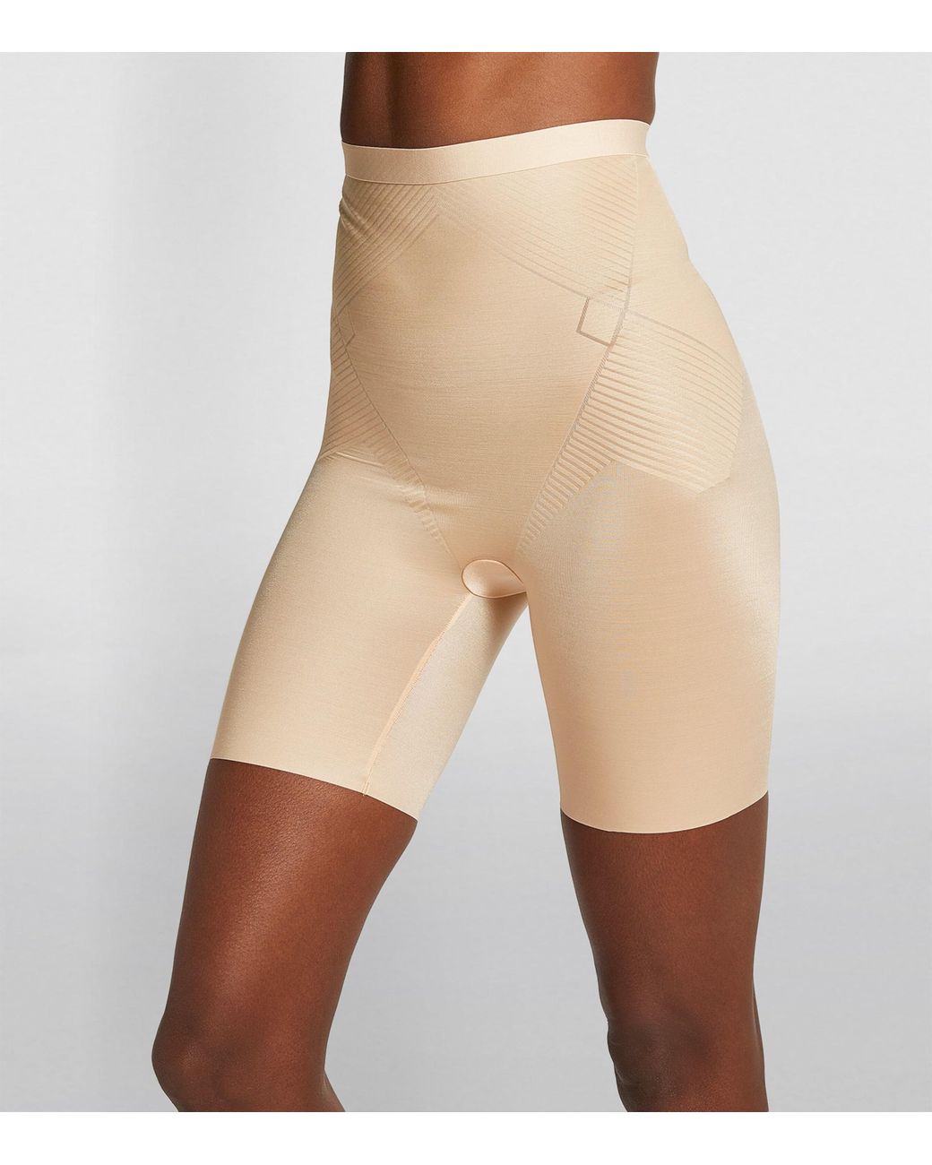 Spanx Natural Shape Invisible High-Waist Mid-Thigh Shorts