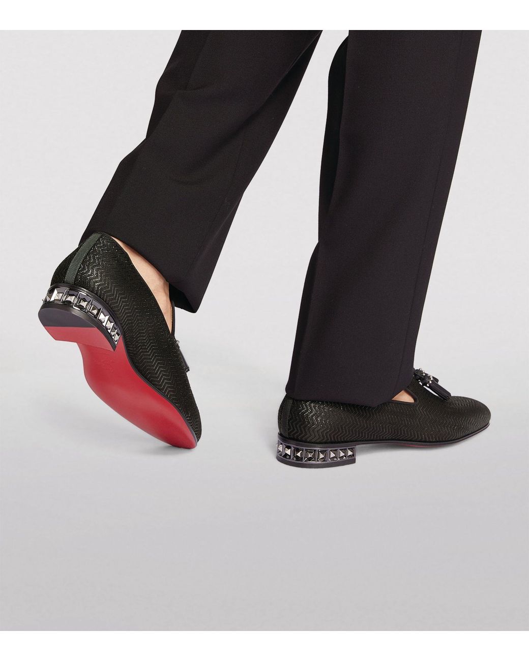 Louboutin mens loafer best sale