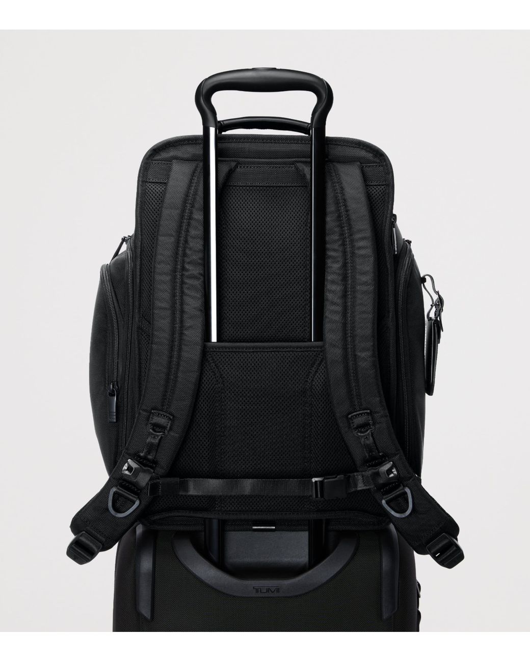 Tumi Black Alpha 4 Packing Backpack