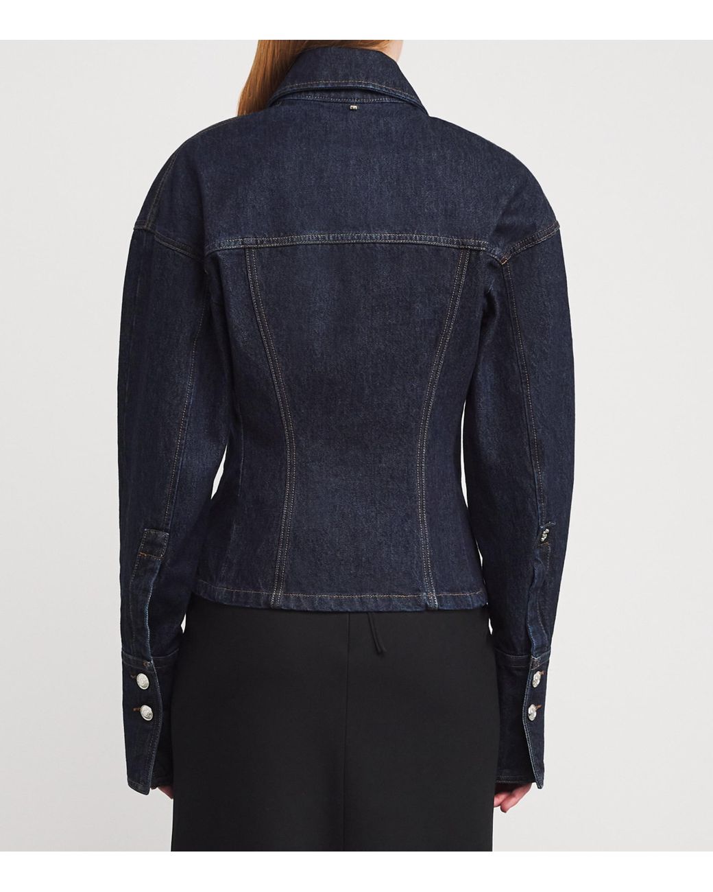 アウターその他 SPORTMAX 'Gange' jacket Blue Sportmax Denim Gange Jacket in Blue | Lyst Canada