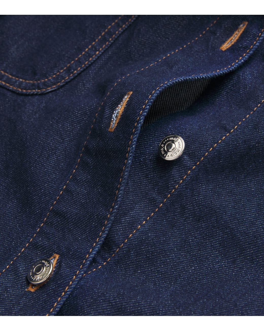 Maje Blue Bow-Detail Denim Jacket