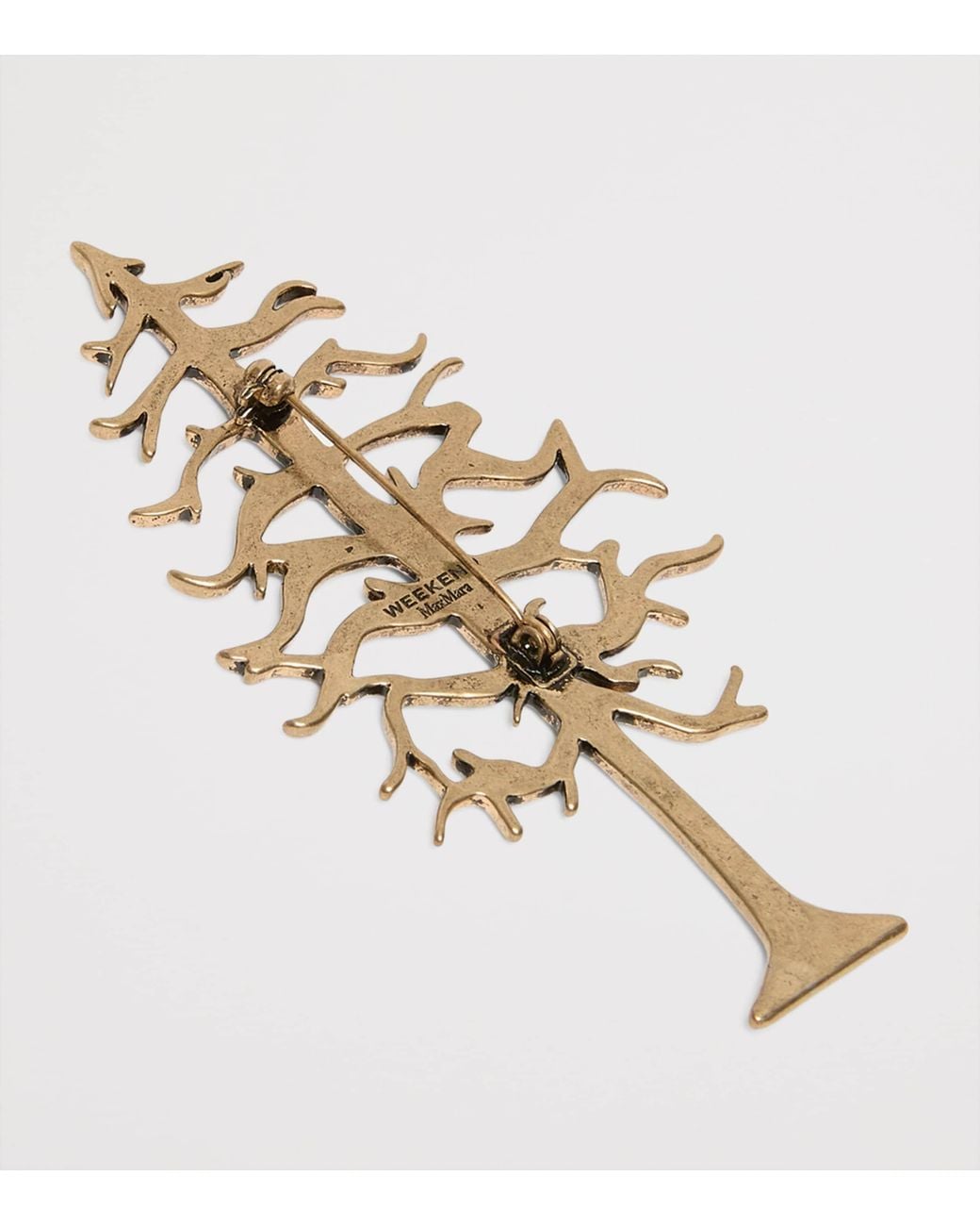 Weekend by Maxmara White Tree Brooch