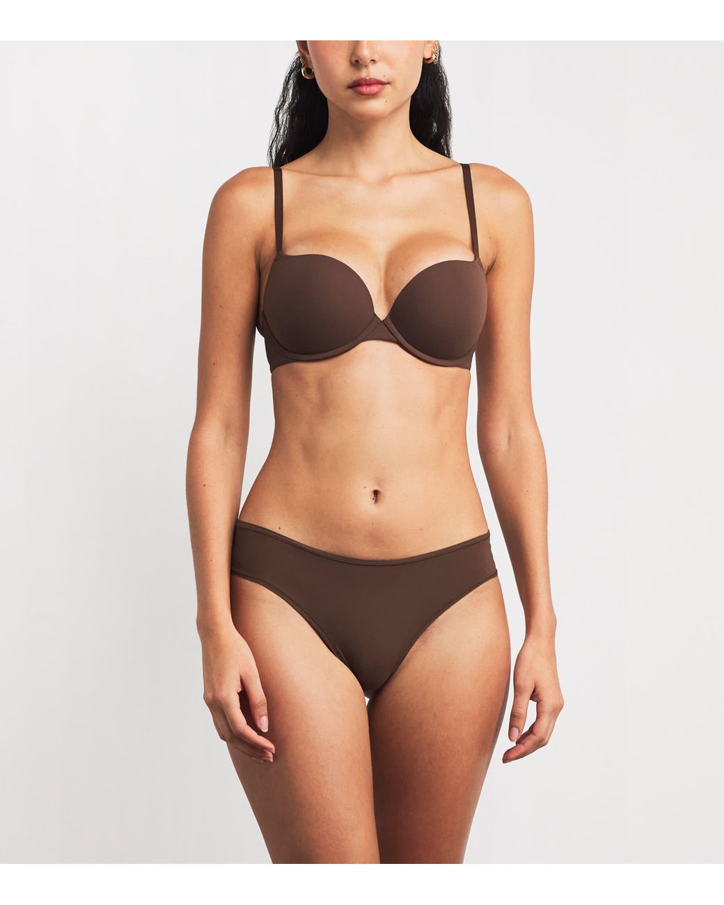 Skims Brown Fits Everybody Cheeky Brief