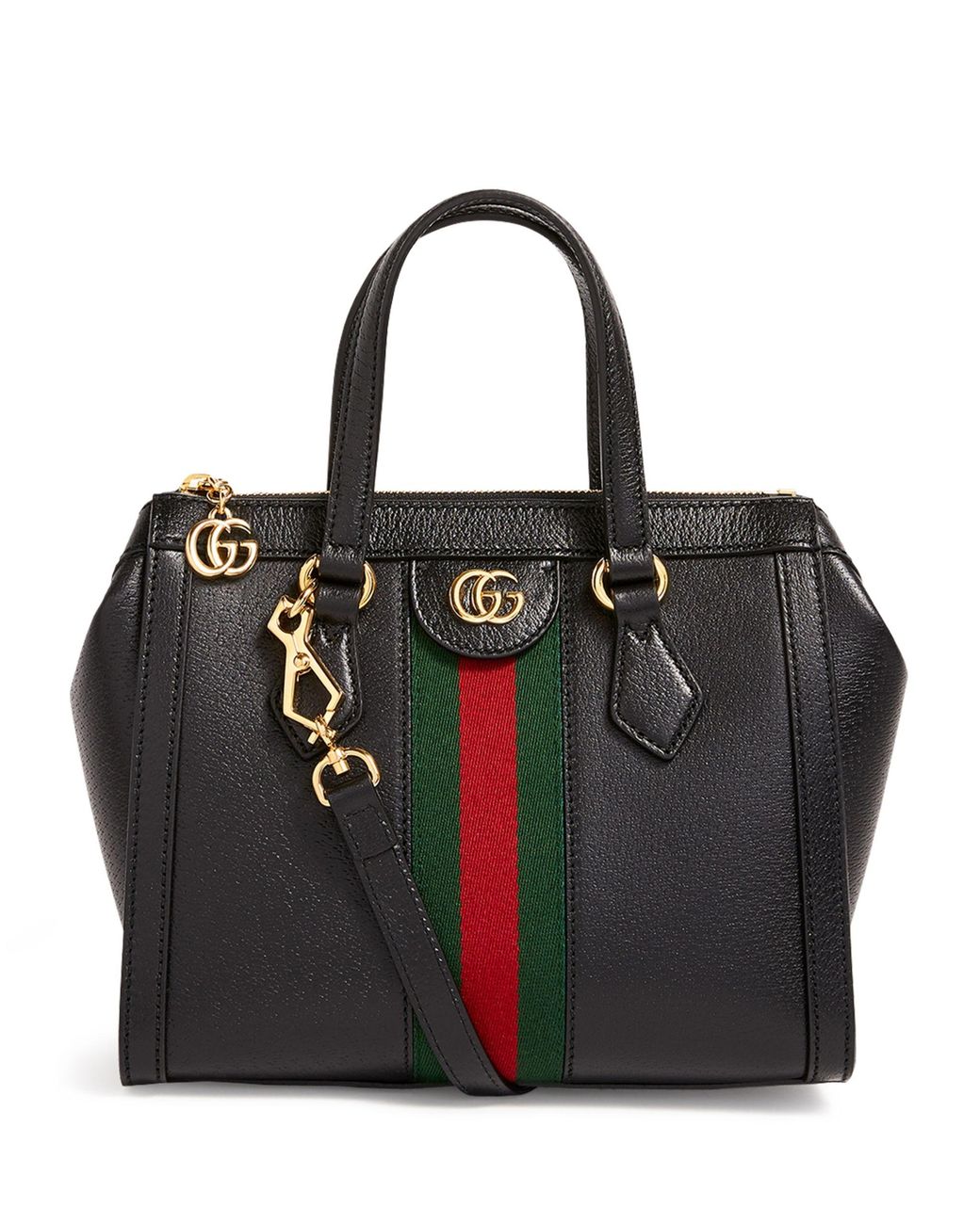 gucci ophidia black leather