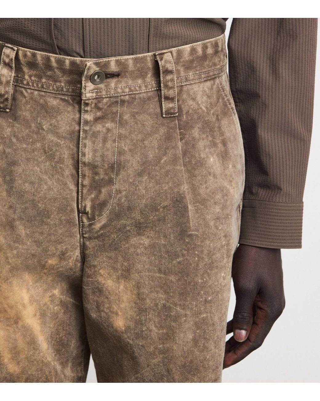 IM MEN Natural Elements Straight Trousers for men