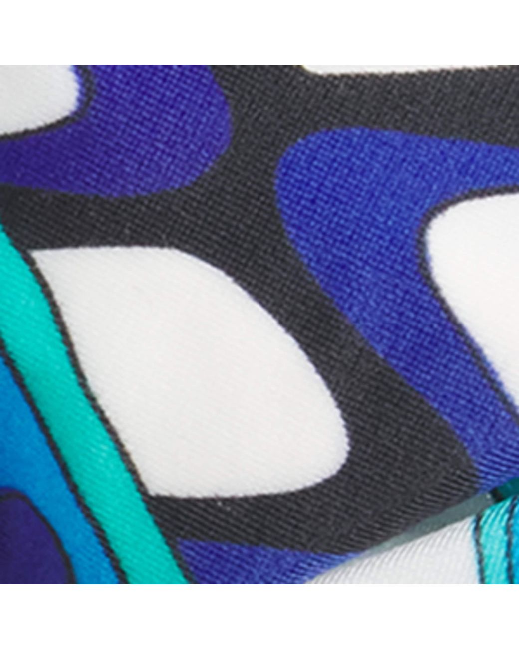 Emilio Pucci Blue Vivara Scrunchie