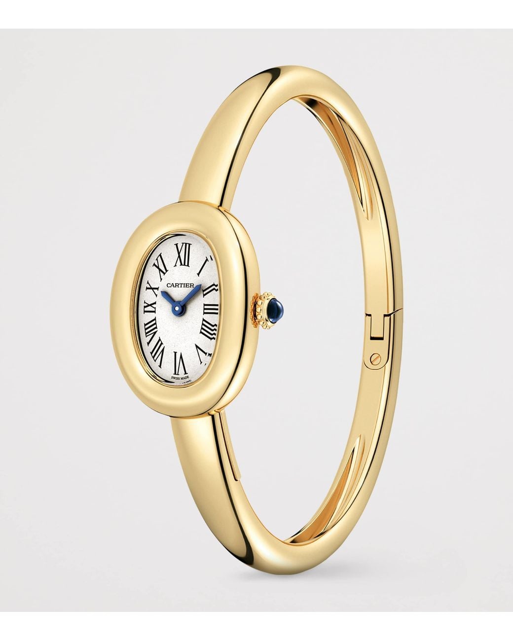 Cartier Metallic Mini Baignoire Watch