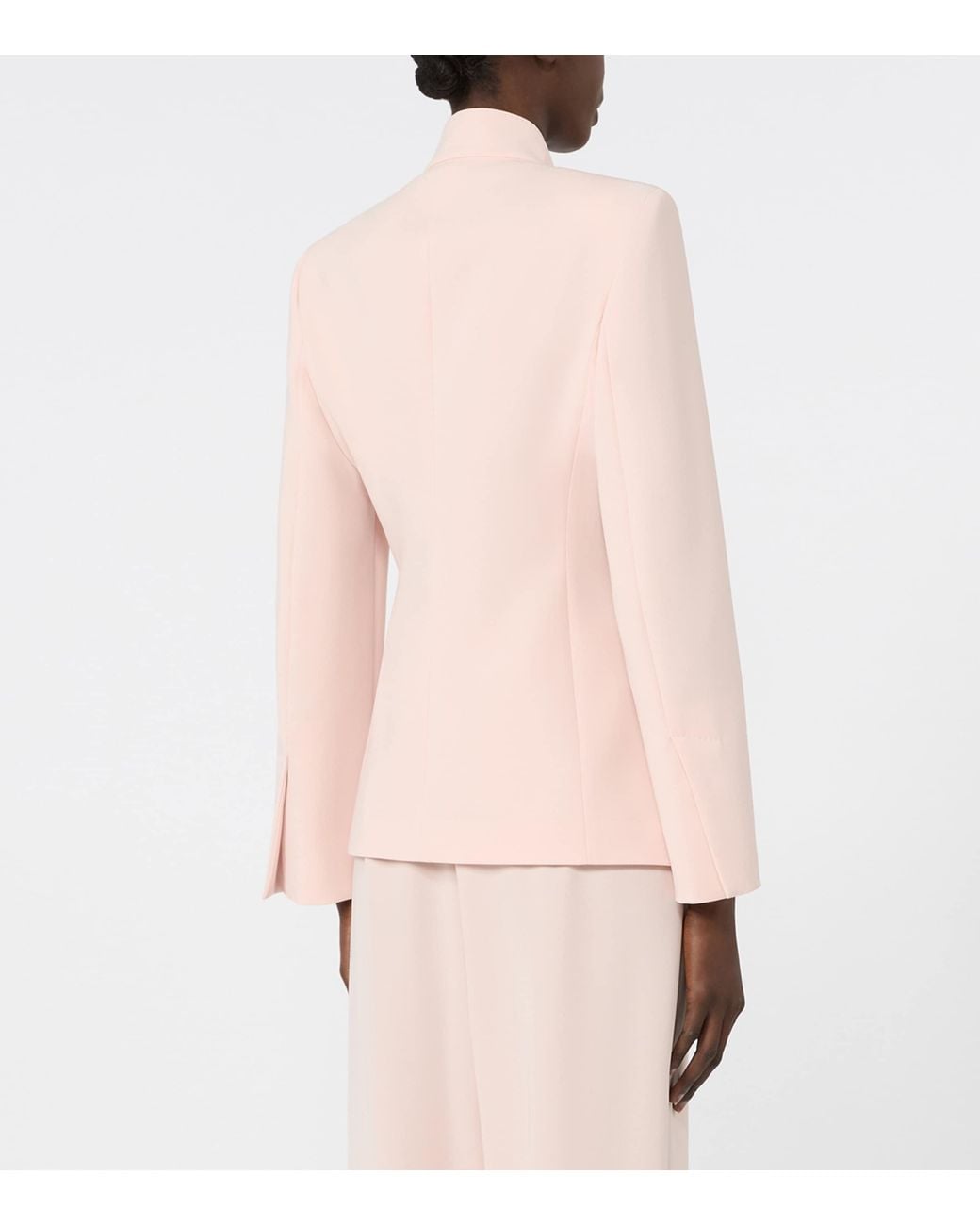 Max Mara Pink Sash-Tie Blazer