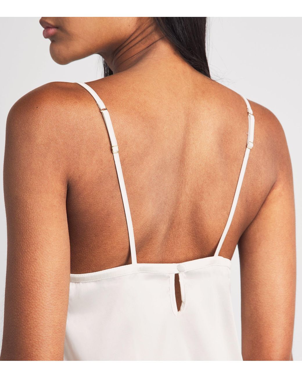 Coco De Mer White Athena Slip Dress