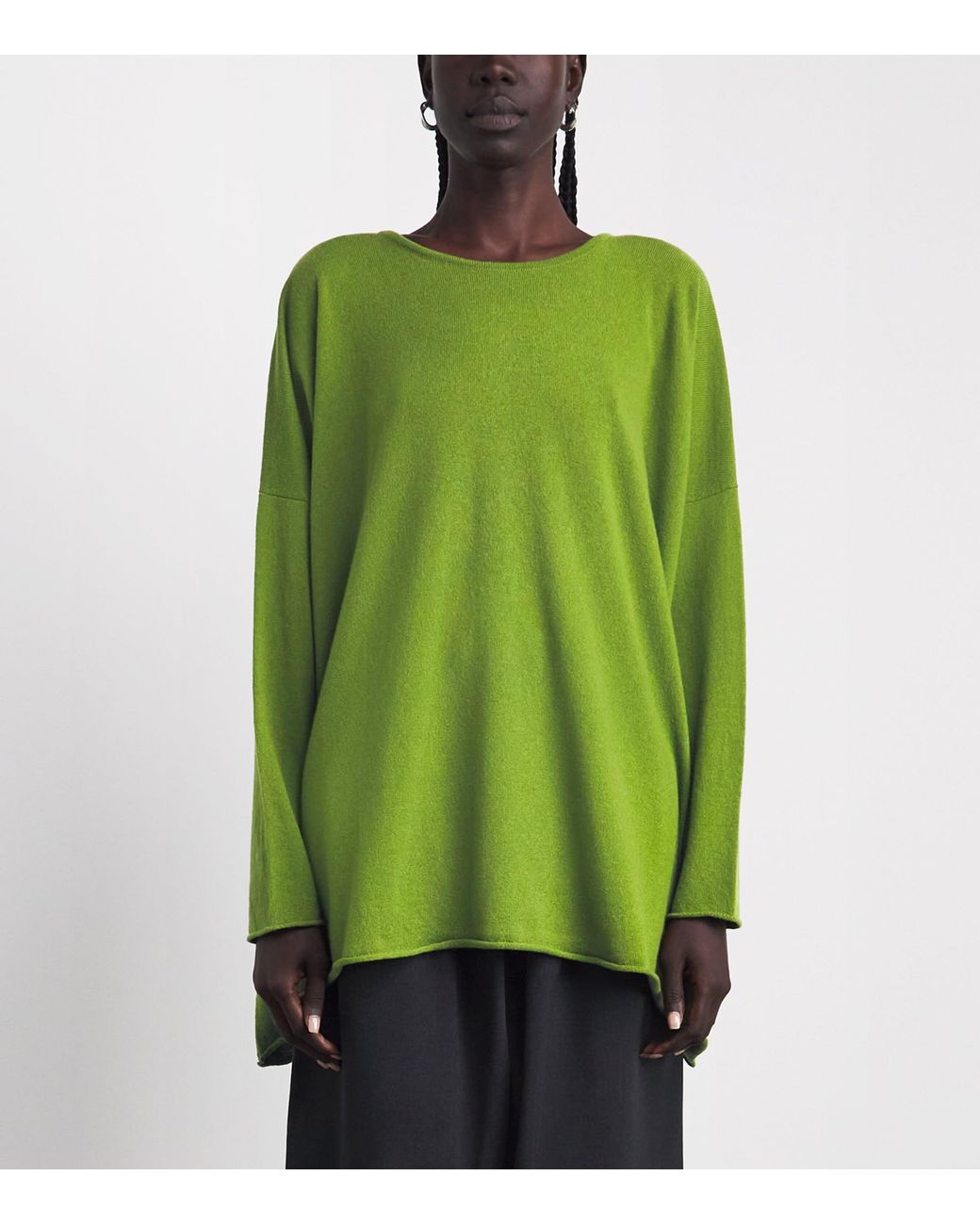 Eskandar Green Cashmere Sweater
