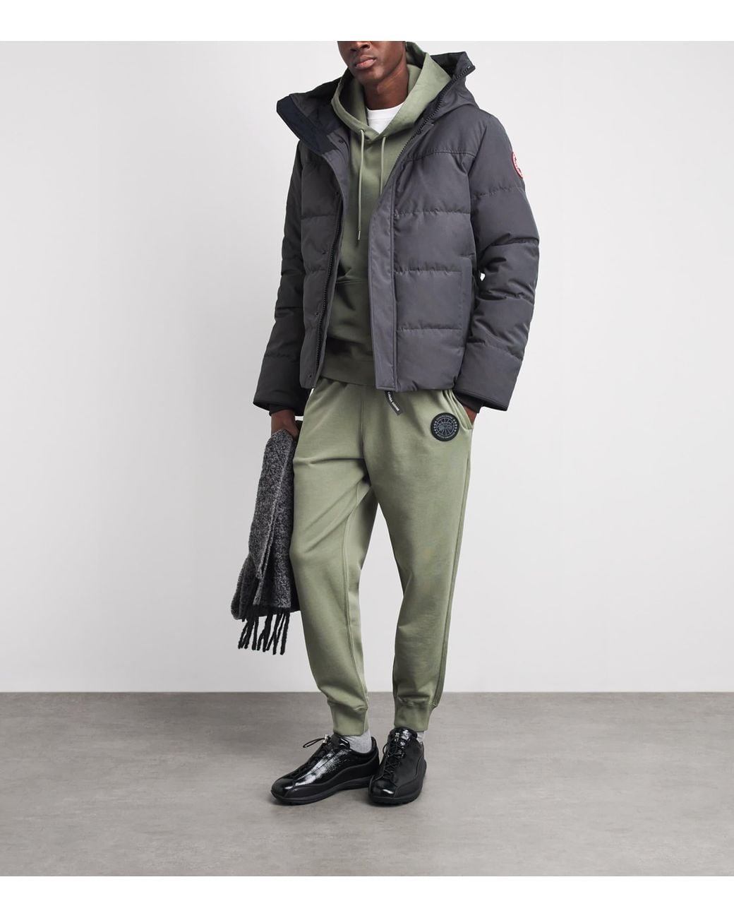 Canada Goose Gray Macmillan Down Parka for men