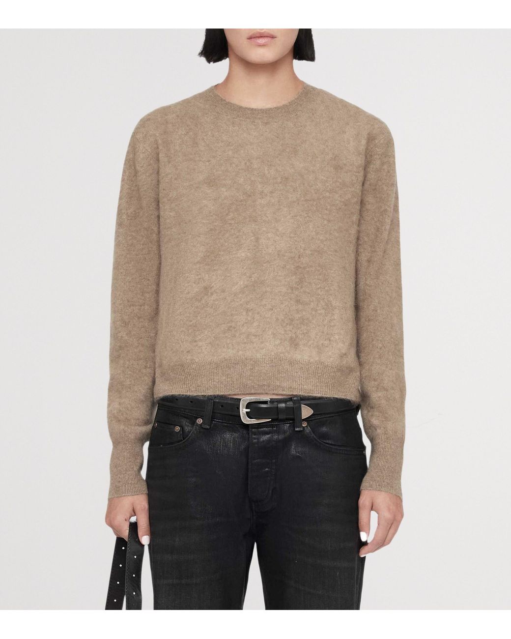 AllSaints Natural Cashmere Ada Sweater