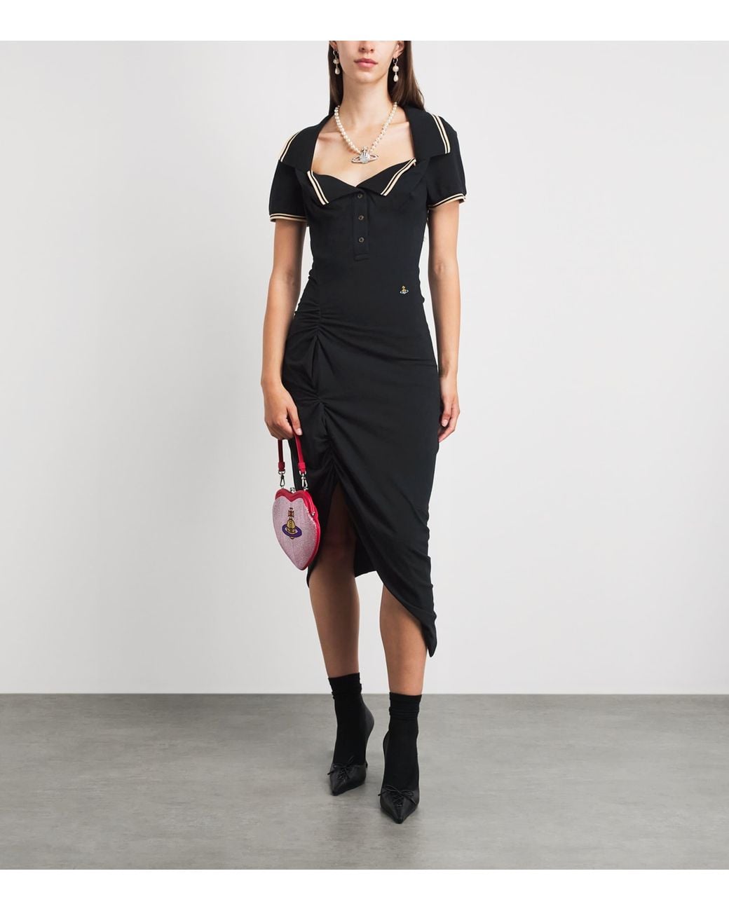 Vivienne Westwood Black Monday Midi Dress