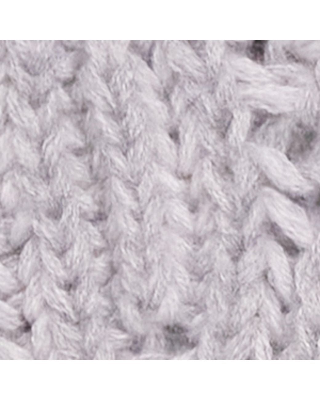 Pal Zileri Purple Wool Cable-Knit Scarf for men