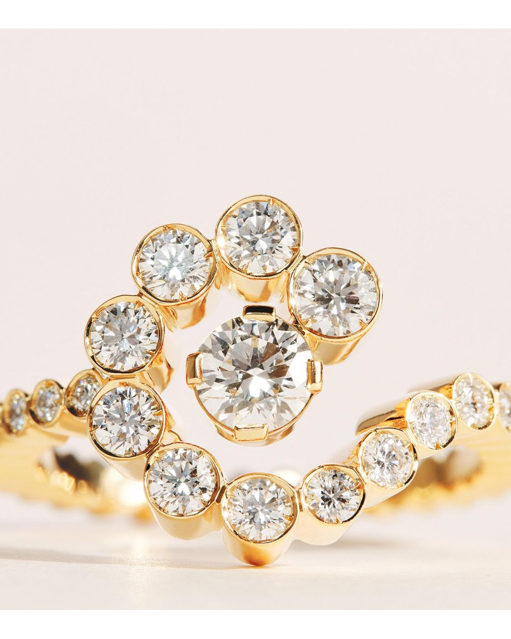 Sophie Bille Brahe Natural And Diamond Classic Ring