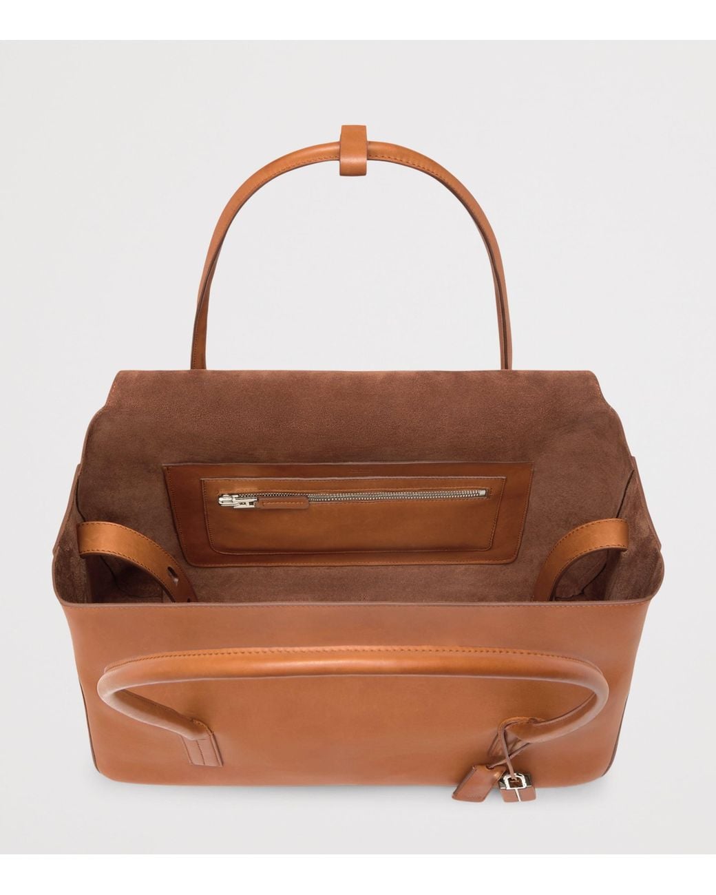 Tom Ford Brown Large Leather Eclipse Shoulder Bag