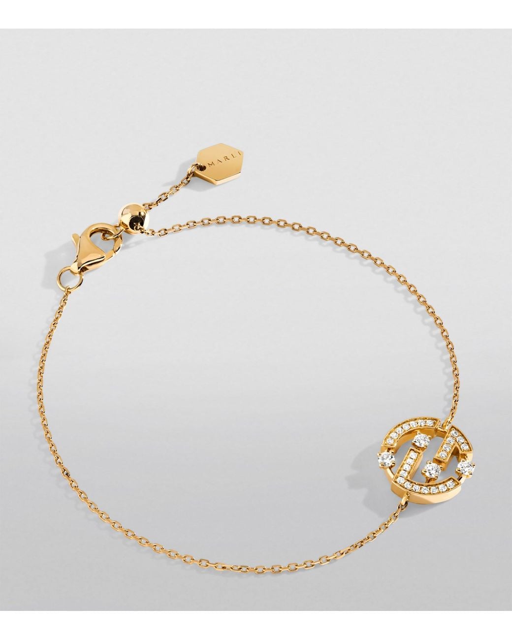 Marli New York Metallic And Diamond Avenues Bracelet