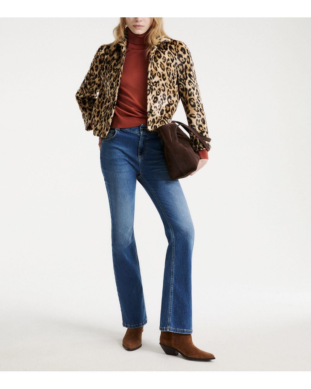 Marella Red Rollneck Sweater
