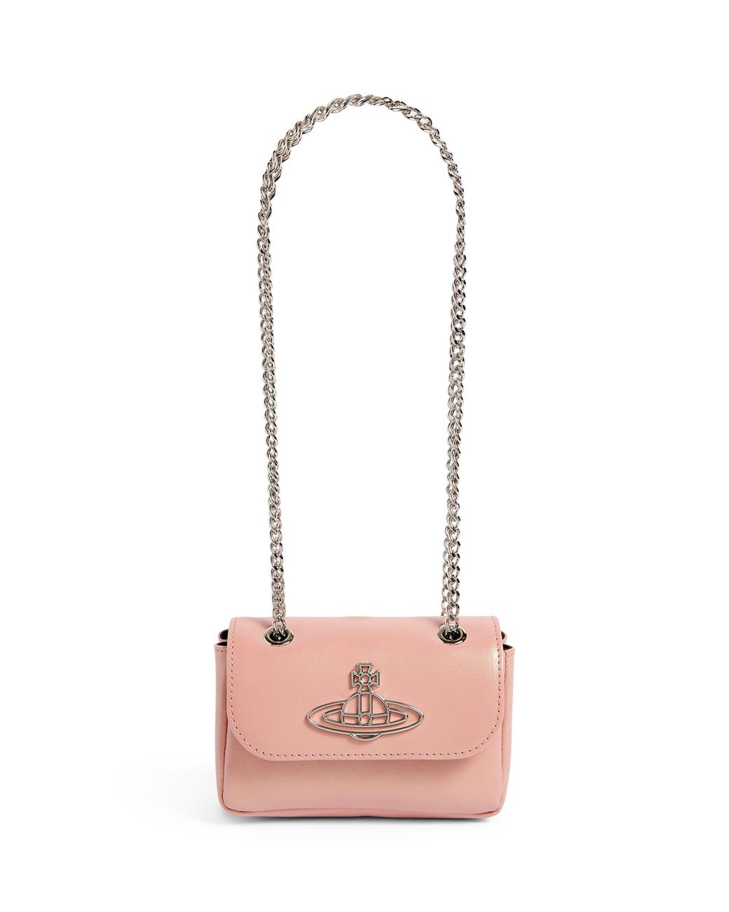 Vivienne Westwood Leather Orb Crossbody Bag in Pink Lyst